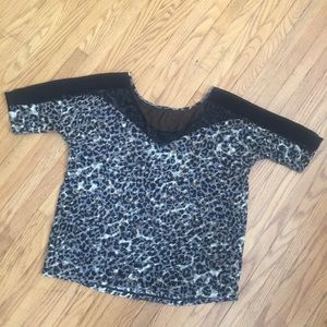 Express M Cheetah Shirt